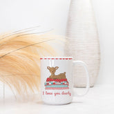I love you deerly mug 15 oz